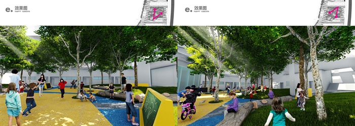 深圳大涌华润城九年制学校景观方案设计(14)