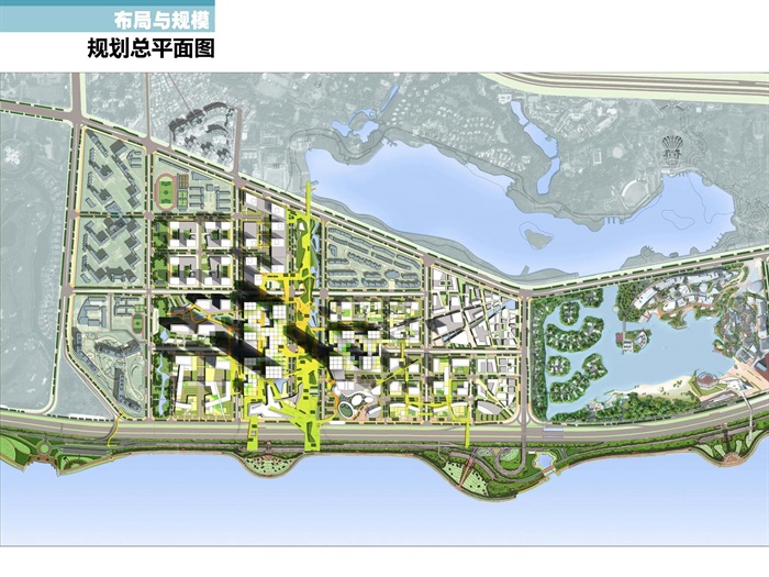 超级经济功能-超级城市象形-超级环境区位-深圳湾超级总部城市设计方案+SU模型+CAD总图(10)
