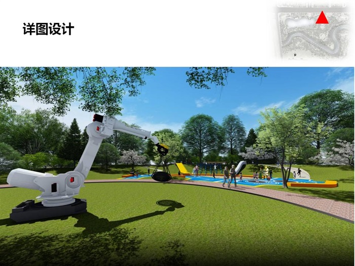 科技共享-精致自然-现代简约-某市机器人小镇景观设计方案(13)