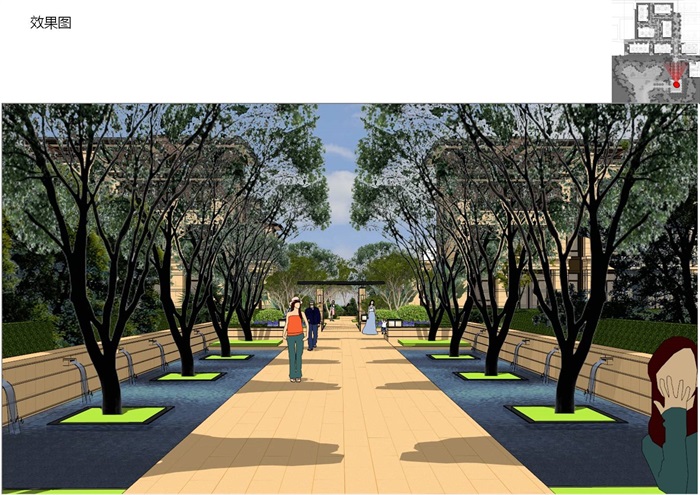 金科西永实体样板区景观方案设计(9)