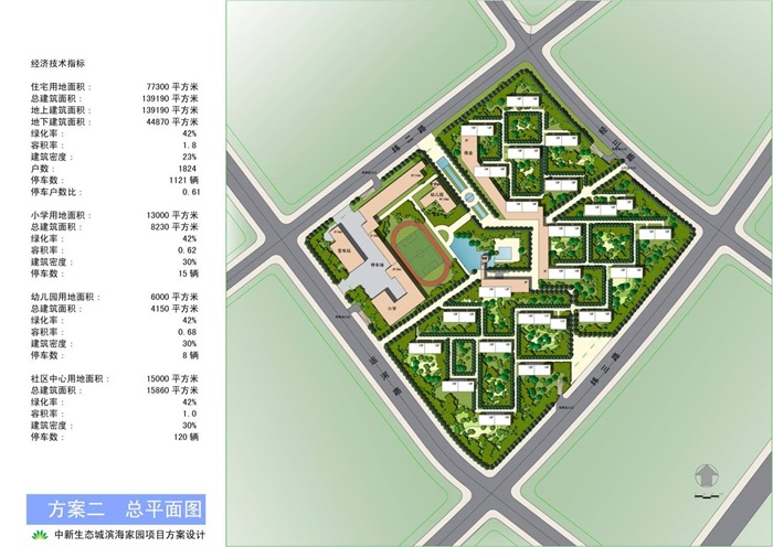 中新生态城滨海家园方案设计(1)