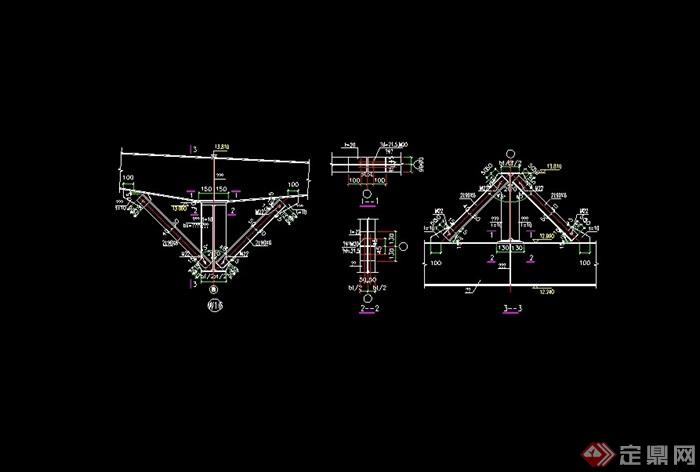 49个构件制作节点构造CAD详图