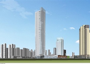武汉融创汉阳铁厂红砖风格旧改总体规划设计建筑与景观SU(草图大师)模型