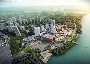 重庆巴南区巴滨路 商业项目概念设计