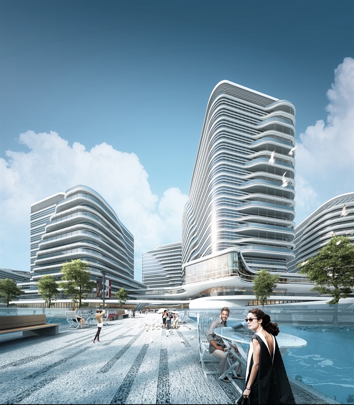 北京未来科技城 整合模型（公建+住宅）北京天华(1)