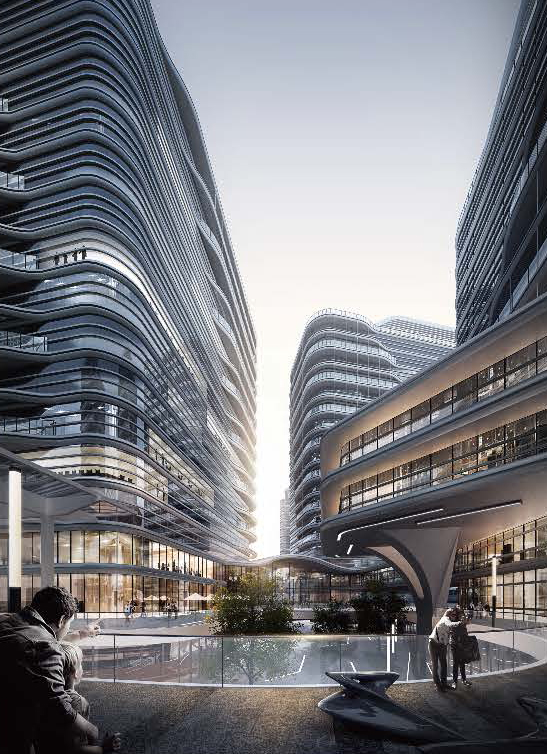 北京未来科技城 整合模型（公建+住宅）北京天华(8)