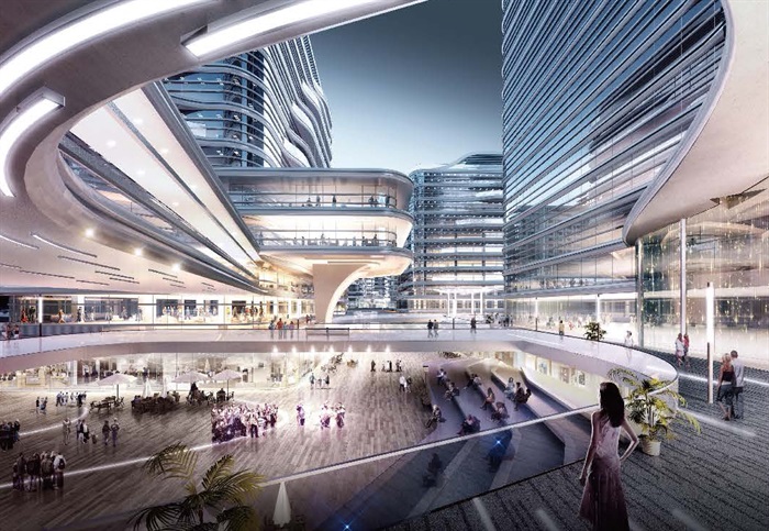 北京未来科技城 整合模型（公建+住宅）北京天华(9)