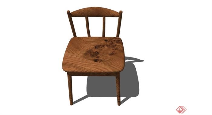 单人椅子多个素材设计su模型