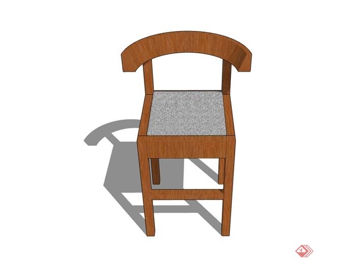 十多种不同的靠椅素材设计su模型
