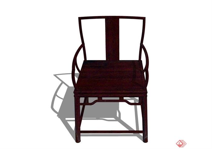 中式风格十多种不同的桌椅素材设计su模型