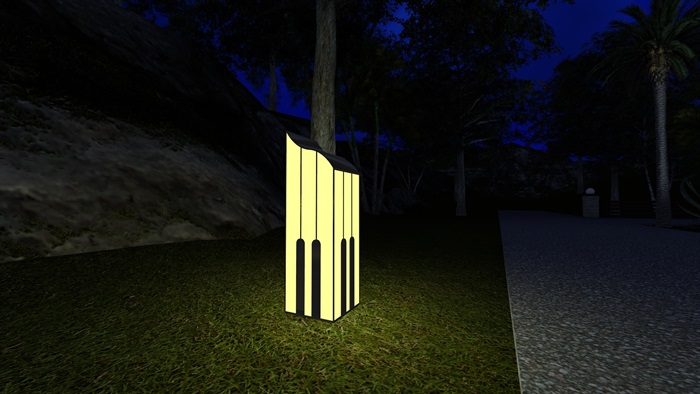 琴键草坪灯(2)