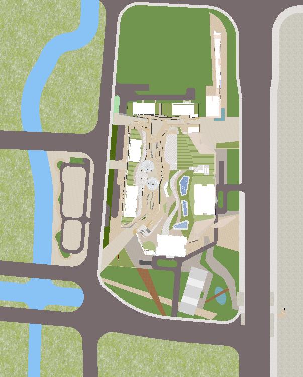 福州陽光城大都會風格商業綜合體建築方案su模型[原創]