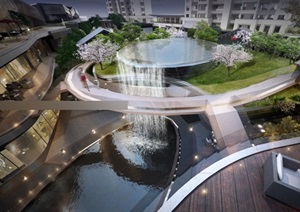 沈阳越秀星汇云锦项目二期中式顶级高层豪宅 商业建筑方案SU(草图大师)模型