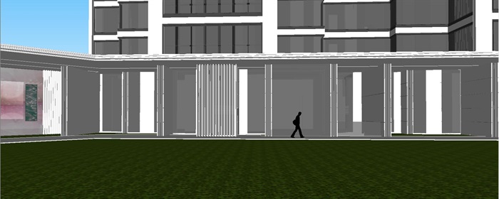 现代风格融创中心·武汉壹号院高层豪宅项目建筑方案SU模型(12)