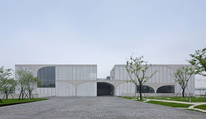 上海徐汇龙美术馆（西岸馆）建筑方案SU模型(9)