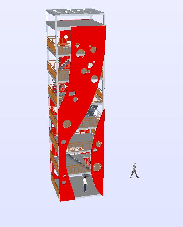 7个观景塔设计方案SU模型2(14)