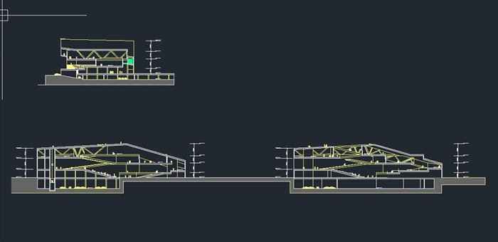 深圳市观兰版画基地美术馆及交易中心建筑设计方案PDF文本（附CAD建筑平面图）(10)