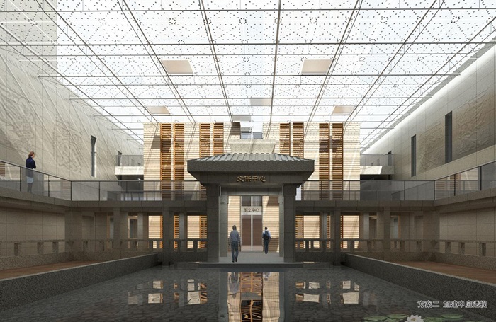 2个徐州博物馆文建筑设计方案（附CAD建筑平面图）(1)