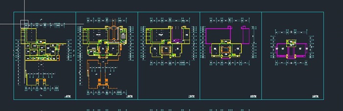 2个徐州博物馆文建筑设计方案（附CAD建筑平面图）(12)