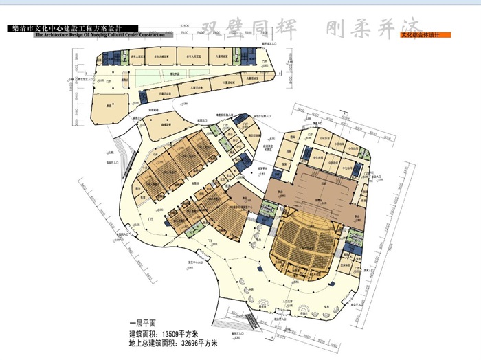 乐清文化中心建筑规划设计方案(4)