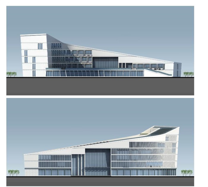 大理海东新区规划展览馆办公楼建筑设计方案(8)