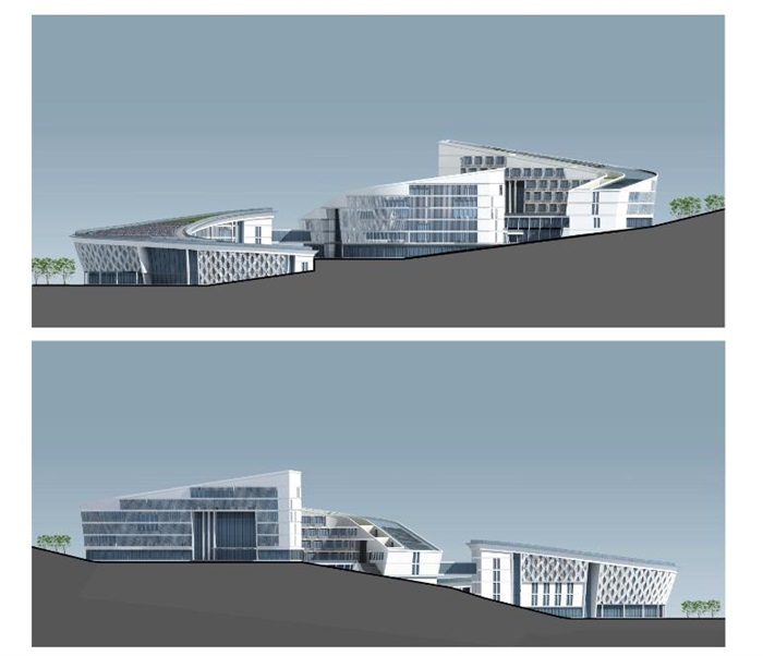 大理海东新区规划展览馆办公楼建筑设计方案(12)