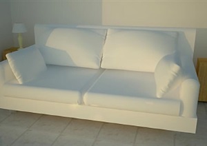 现代精美沙发单体设计SU(草图大师)模型