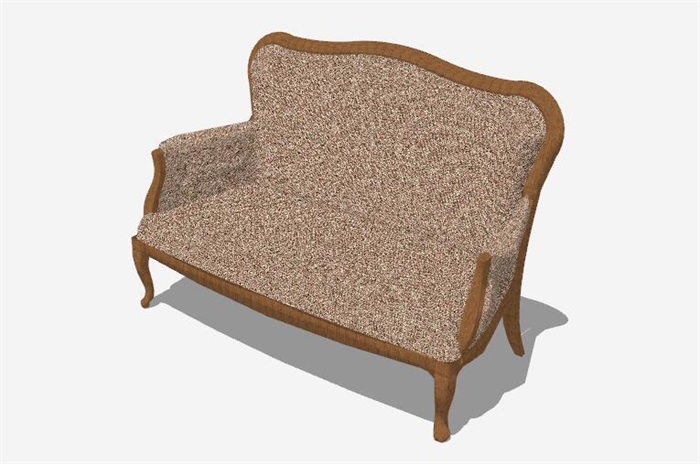 现代风格精美的沙发椅素材su模型