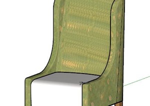 小清新风格沙发椅子模型