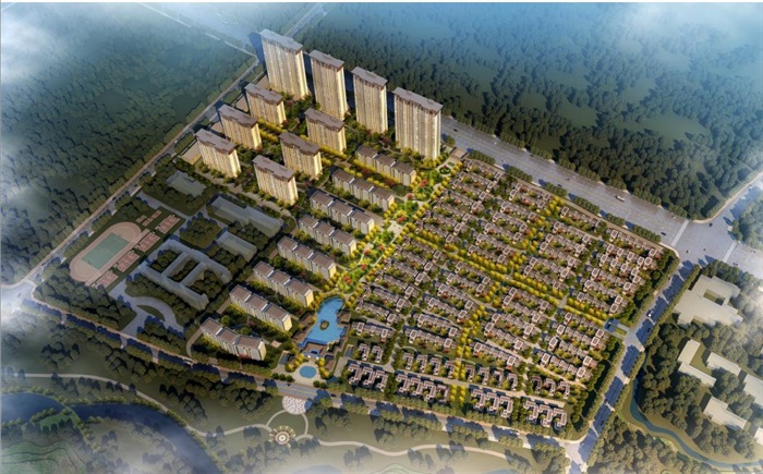 六安金安区南山项目建筑规划设计方案(2)