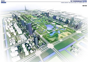 海门市南部新城地块城市规划设计方案JPG文本