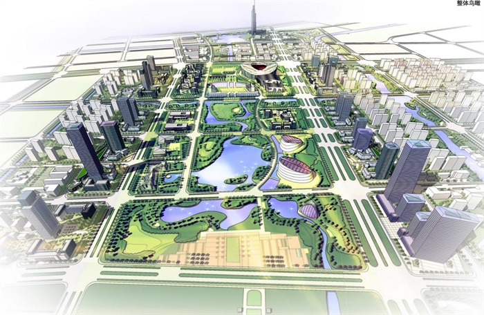 海门市南部新城地块城市规划设计方案JPG文本(3)