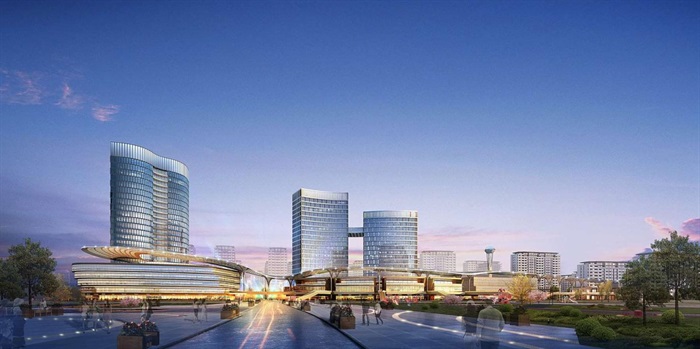 成都天府国际空港新城蓝绸带社区规划与建筑设计方案高清文本(13)