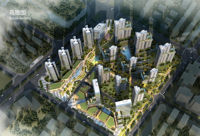 中山弘丰城市更新项目建筑规划概念设计方案(7)