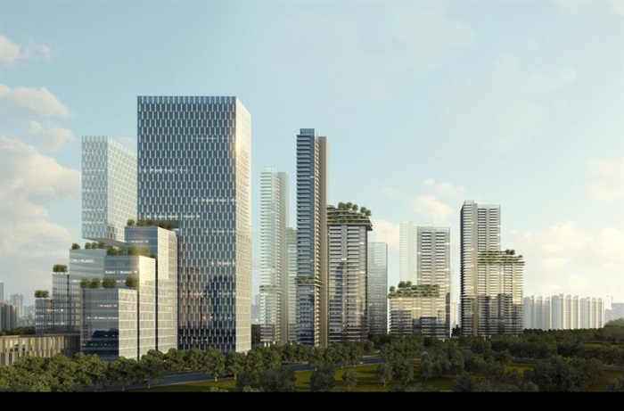 中山弘丰城市更新项目建筑规划概念设计方案(13)