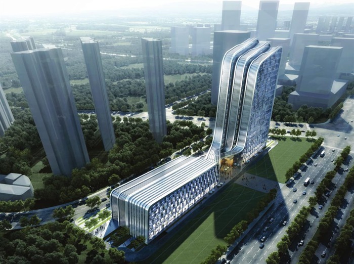 洋河股份总部大楼建筑概念设计方案(1)