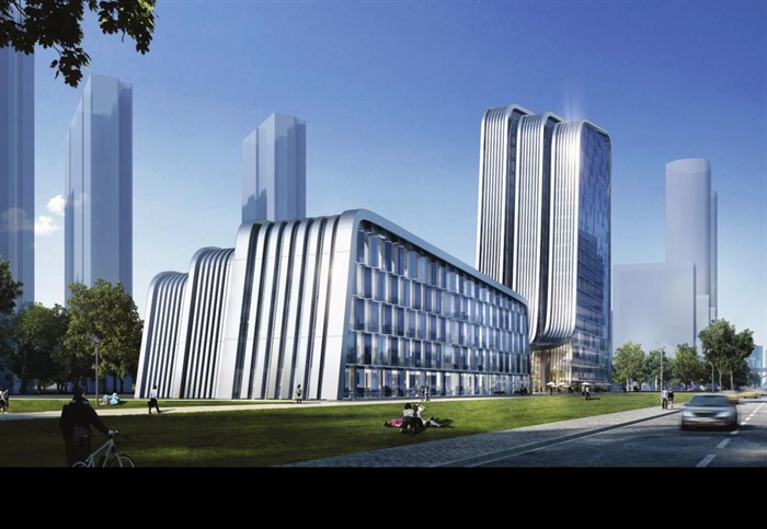 洋河股份总部大楼建筑概念设计方案(3)