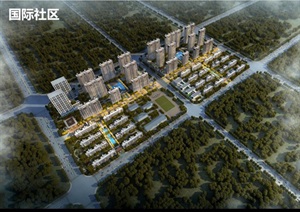 陕西保利西咸新区沣东新城征和四路住宅项目规划概念设计方案