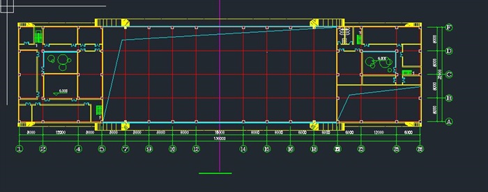 长寿涪陵火车站建筑设计方案SU模型（附JPG方案文本+CAD平立剖）(12)