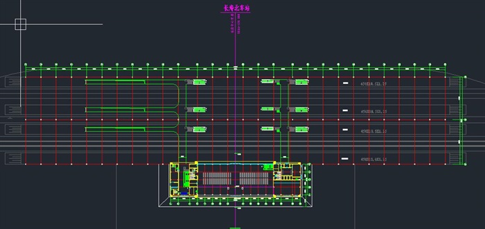 长寿涪陵火车站建筑设计方案SU模型（附JPG方案文本+CAD平立剖）(13)