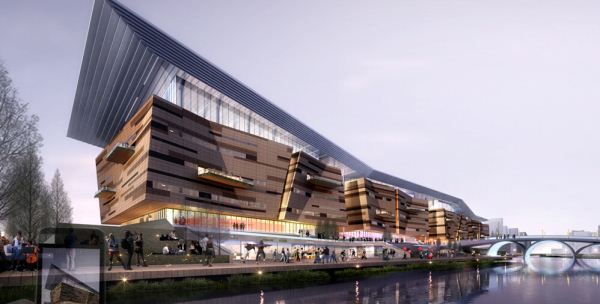 扬州市科技馆建筑设计方案SU模型（附PPT方案文本）(3)