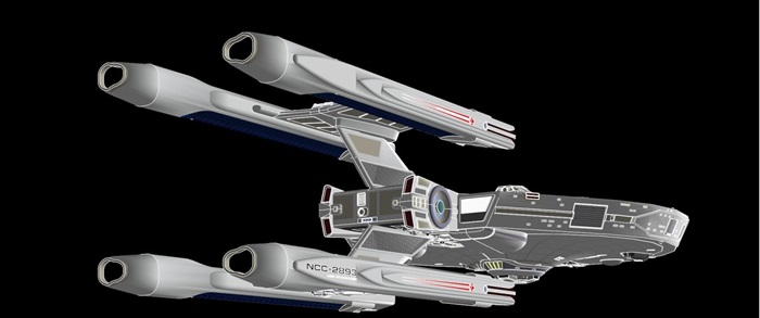3个科幻宇宙太空飞船SU模型(5)