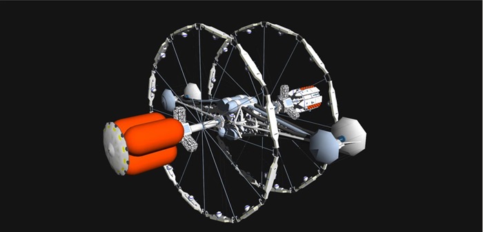 3个科幻宇宙太空飞船SU模型(10)