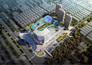 青岛即墨海尚海国际家电家居生活中心建筑规划设计方案