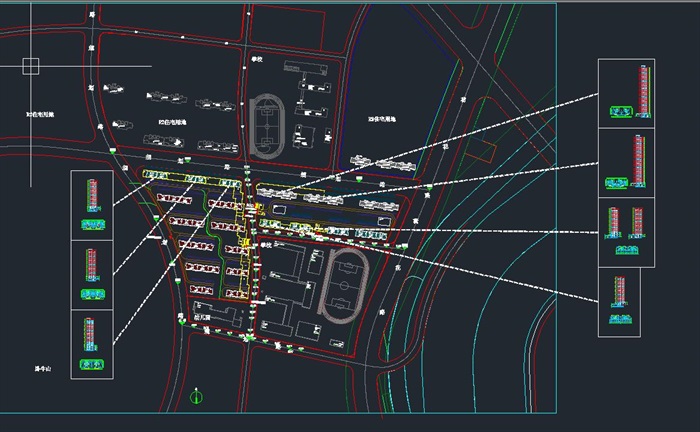山东济南华山东片区中海9地块项目建筑规划设计方案（附CAD总平面图与高层户型图）(6)