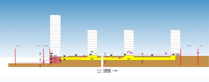 山东济南华山东片区中海9地块项目建筑规划设计方案（附CAD总平面图与高层户型图）(11)