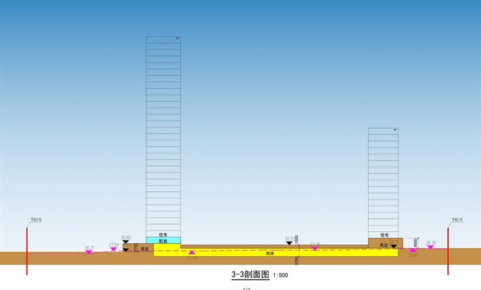 山东济南华山东片区中海9地块项目建筑规划设计方案（附CAD总平面图与高层户型图）(13)