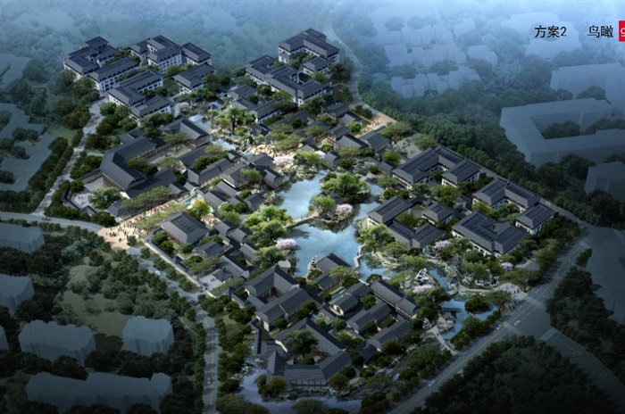 中交绿城高福小镇建筑规划概念设计方案(6)