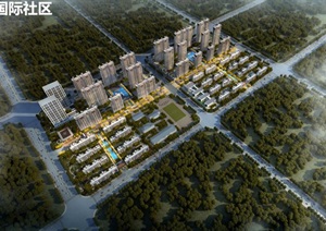 陕西保利西成新区沣东新城住宅项目建筑规划设计方案