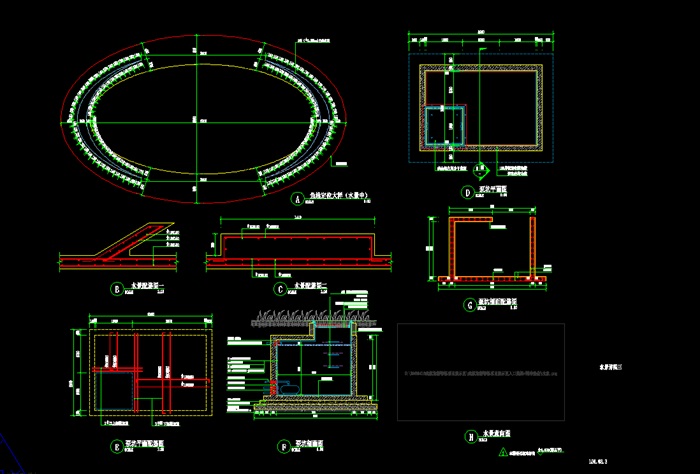 LD1.03.1-3 入口区域水景详图(3)